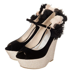 BLACK SUEDETTE