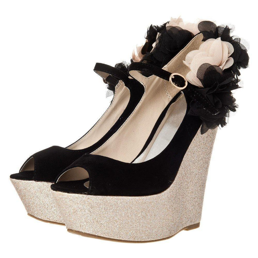 BLACK SUEDETTE