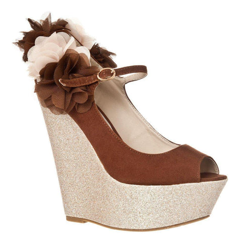 BROWN SUEDETTE