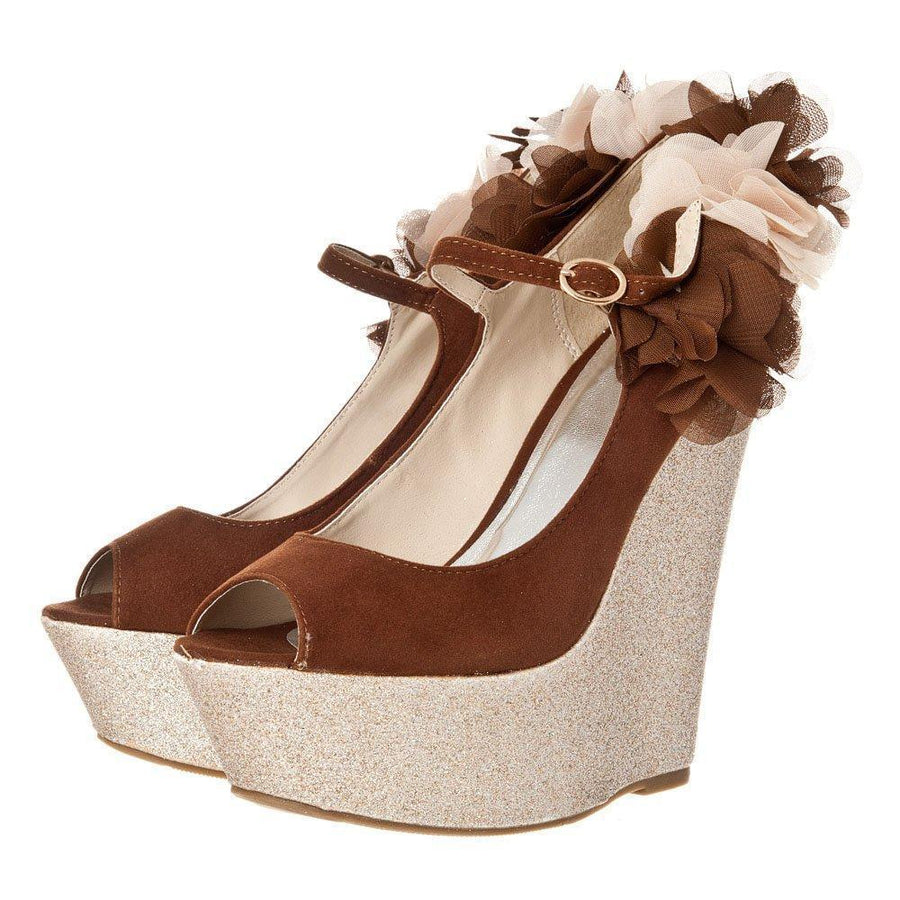 BROWN SUEDETTE