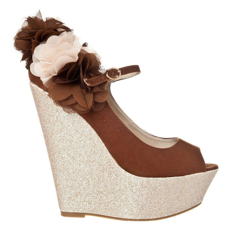 BROWN SUEDETTE