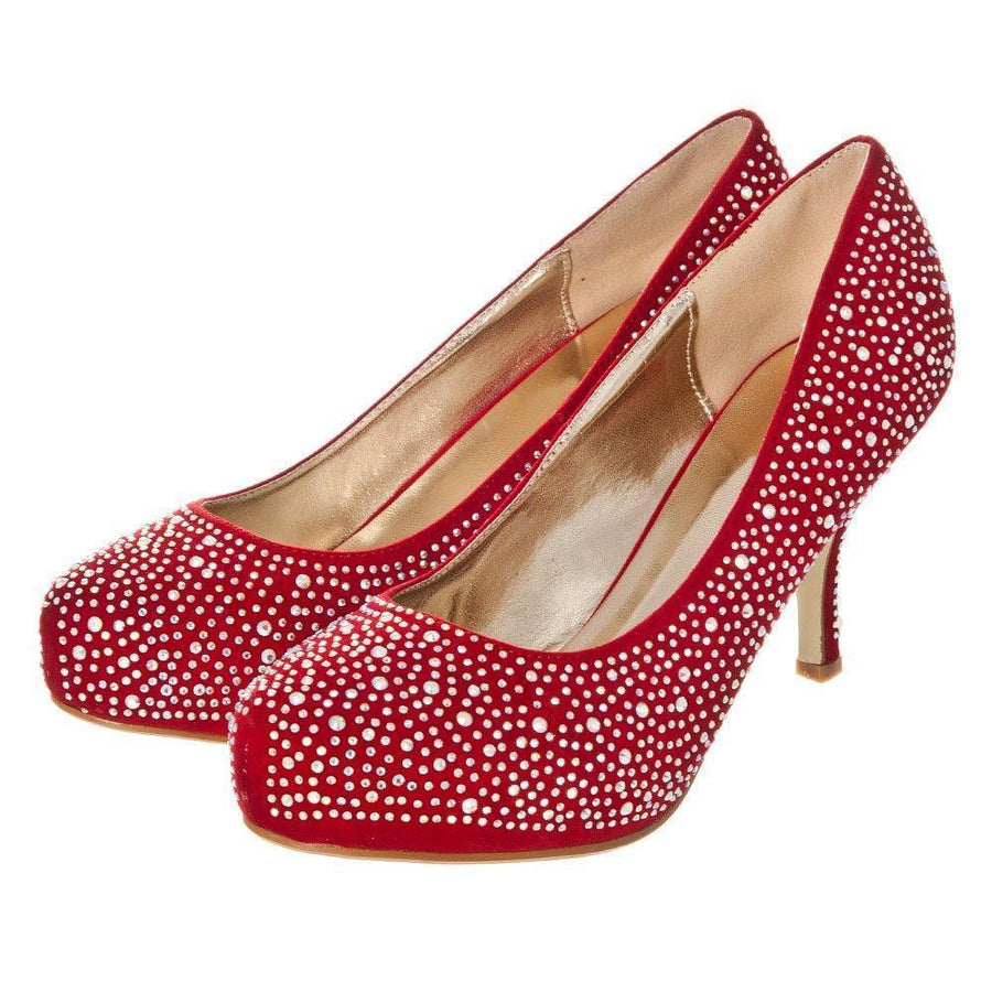 RED SUEDE