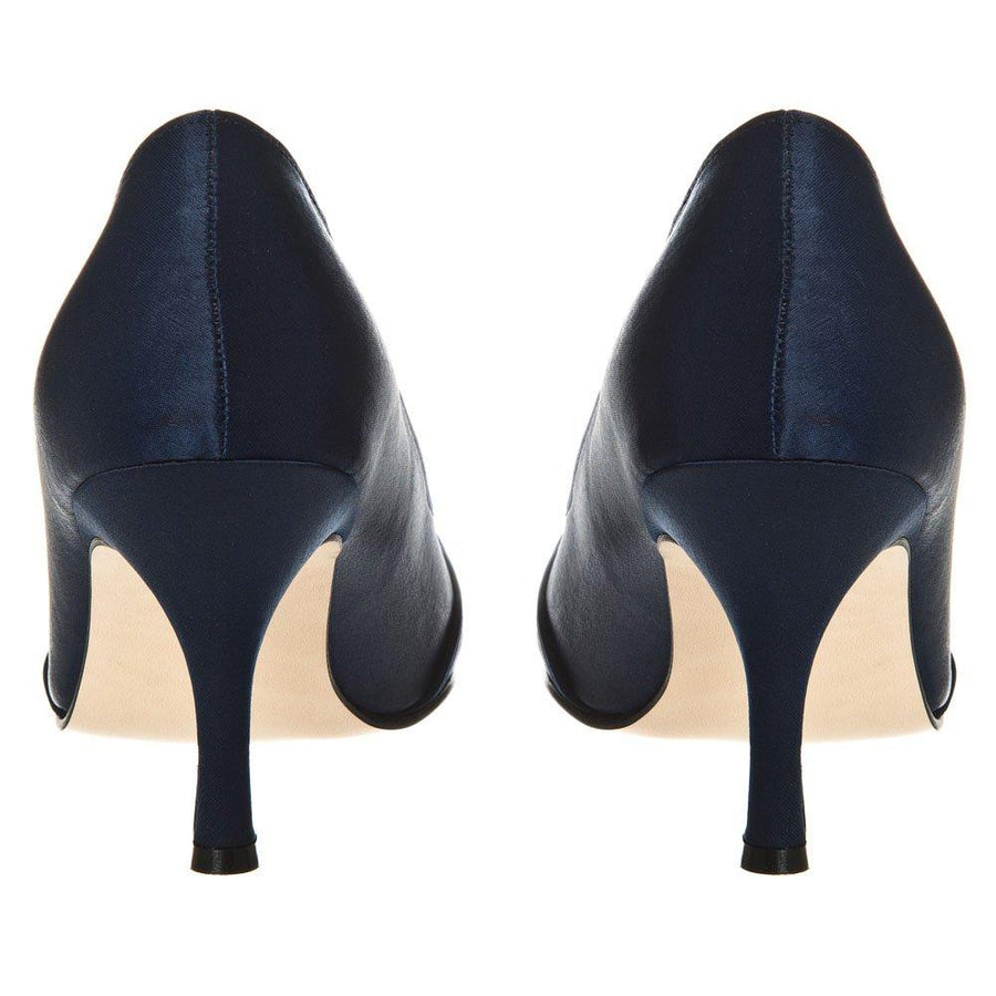 NAVY SATIN