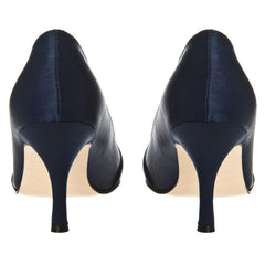 NAVY SATIN