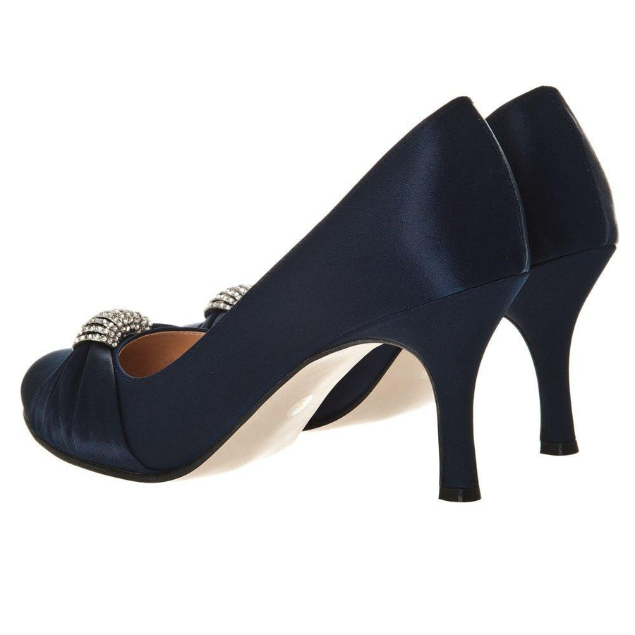 NAVY SATIN