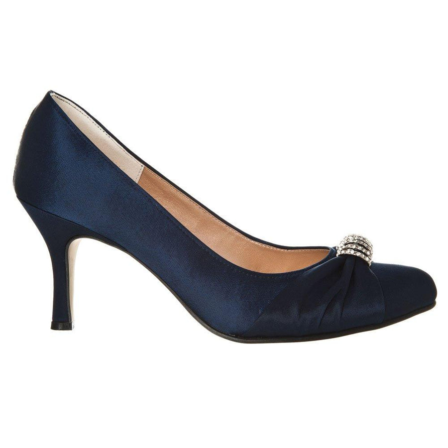 NAVY SATIN