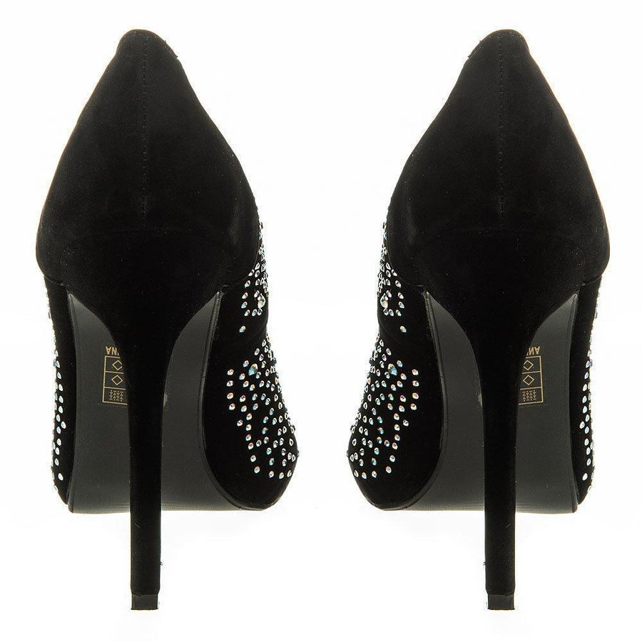 BLACK SUEDETTE