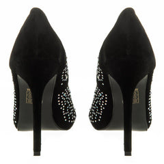 BLACK SUEDETTE
