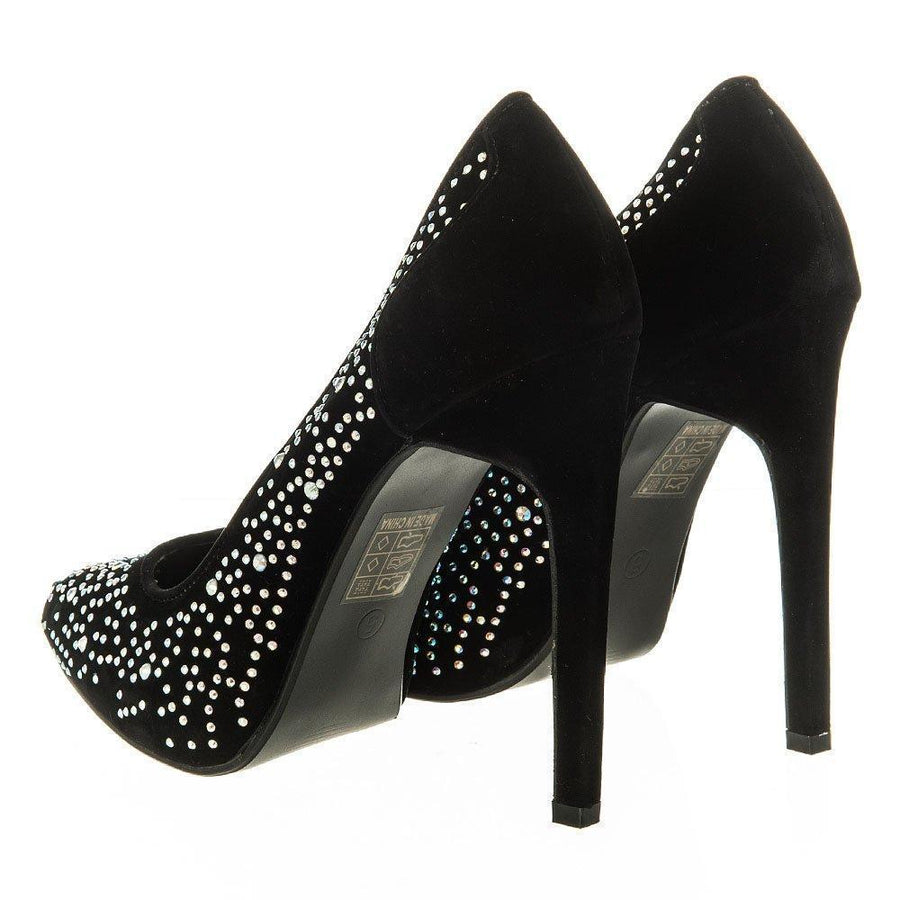BLACK SUEDETTE