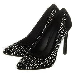 BLACK SUEDETTE