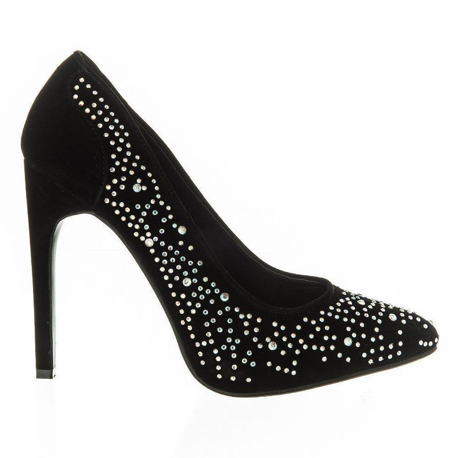 BLACK SUEDETTE