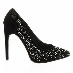 BLACK SUEDETTE