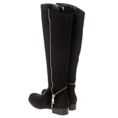 BLACK SUEDETTE