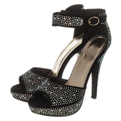 BLACK SUEDETTE