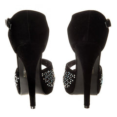 BLACK SUEDETTE