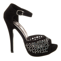 BLACK SUEDETTE