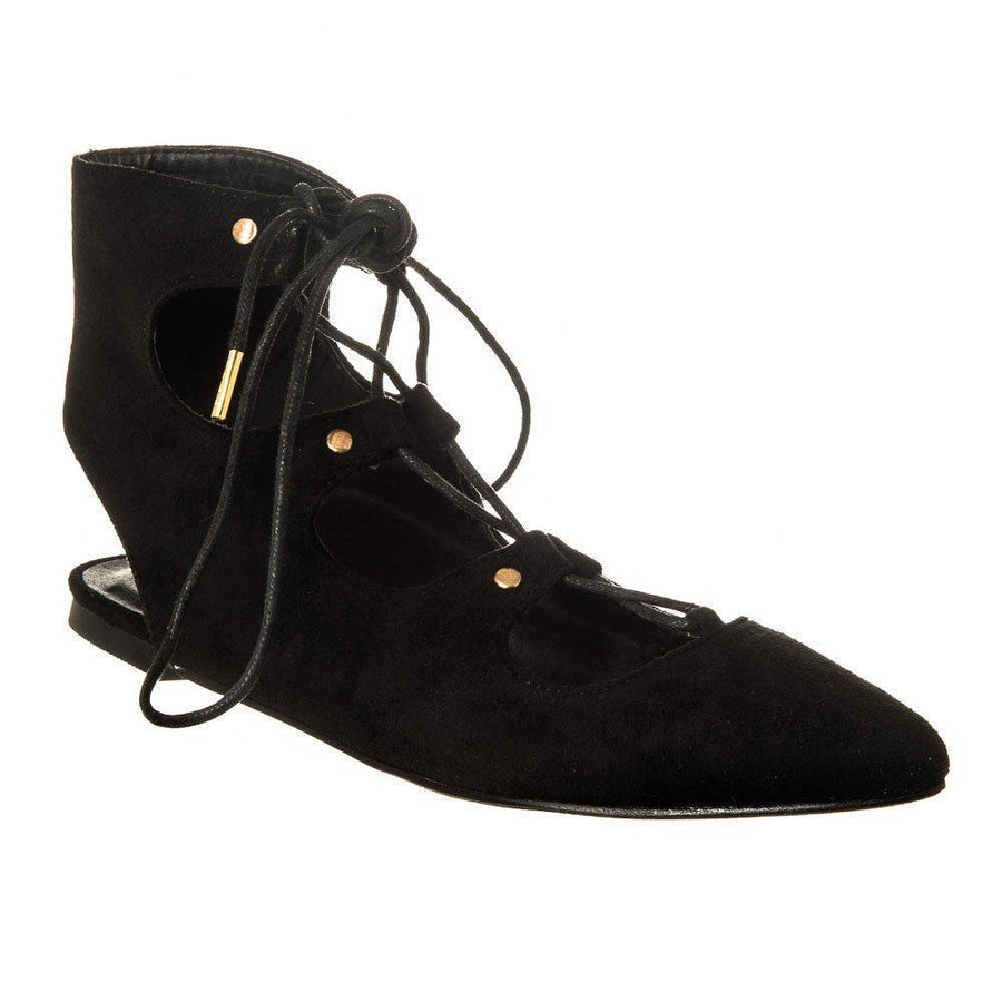 BLACK SUEDETTE