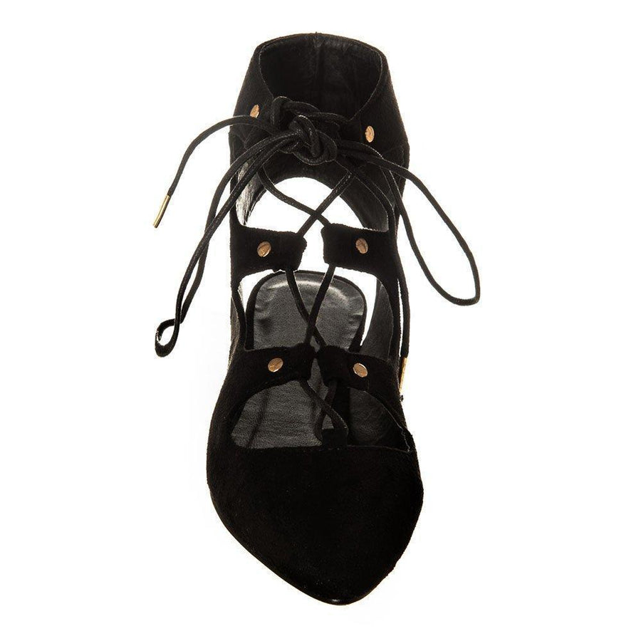 BLACK SUEDETTE