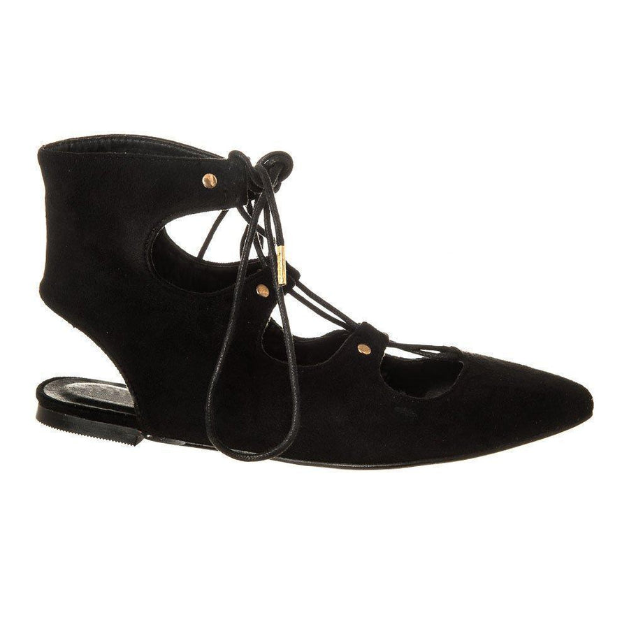 BLACK SUEDETTE