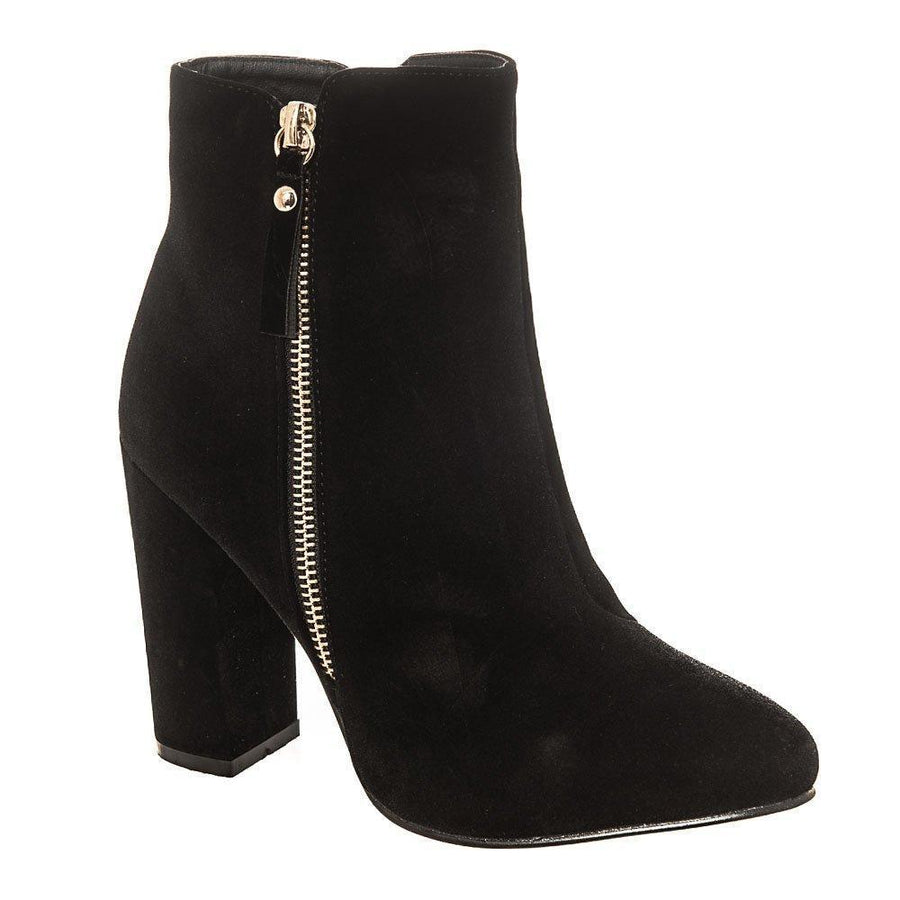 BLACK SUEDETTE