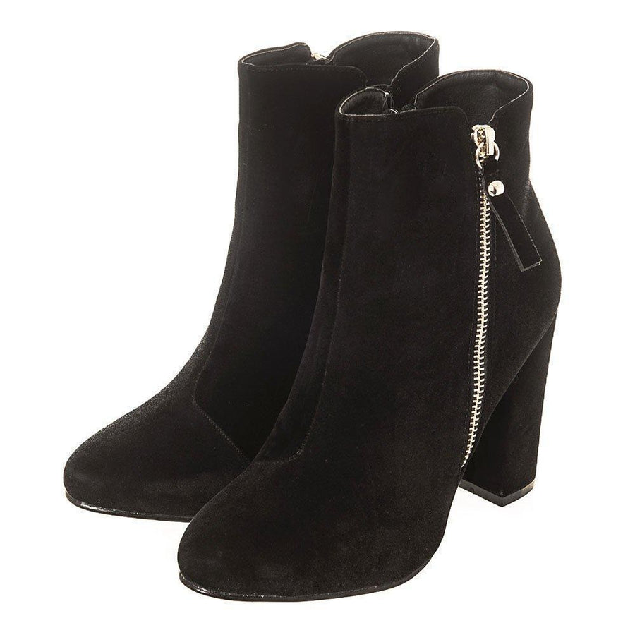 BLACK SUEDETTE
