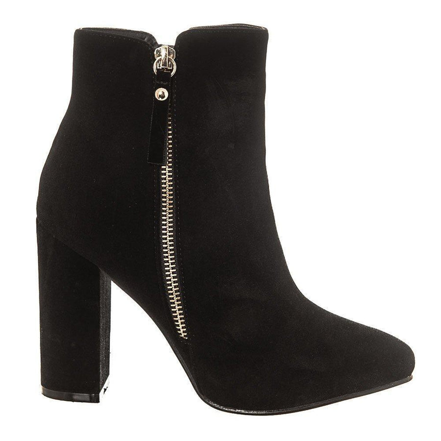 BLACK SUEDETTE
