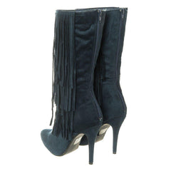 NAVY SUEDETTE