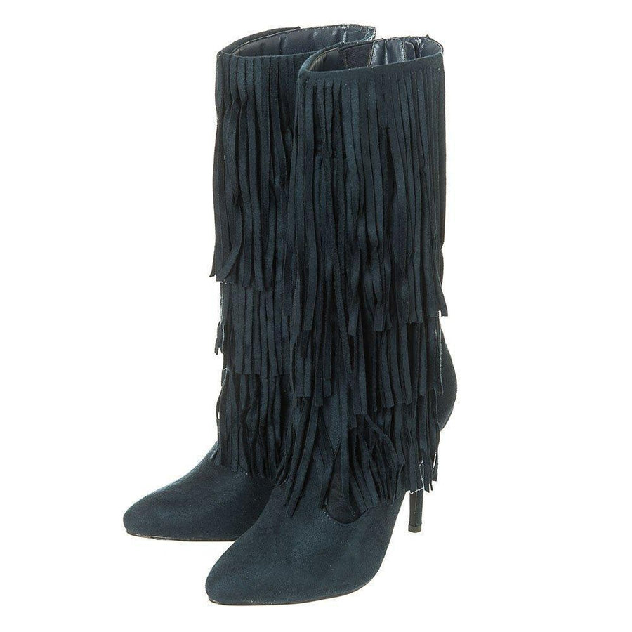 NAVY SUEDETTE