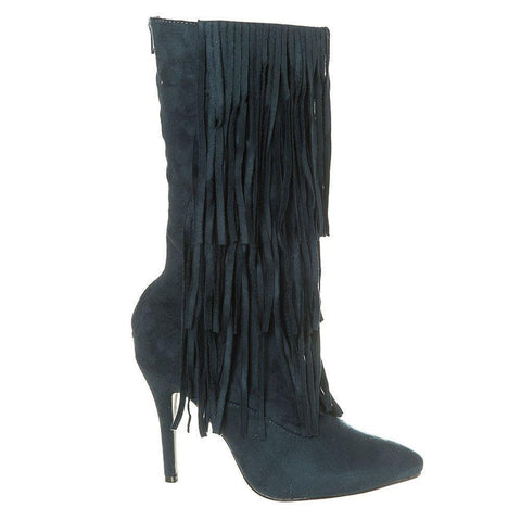 NAVY SUEDETTE