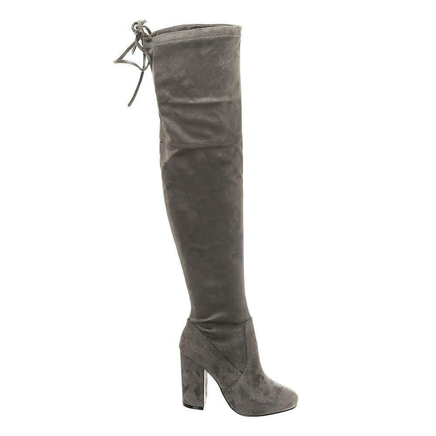 GREY SUEDETTE