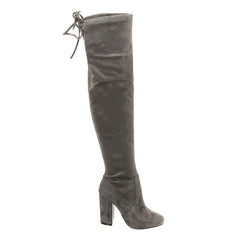 GREY SUEDETTE
