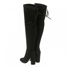 BLACK SUEDETTE