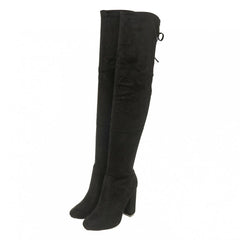 BLACK SUEDETTE