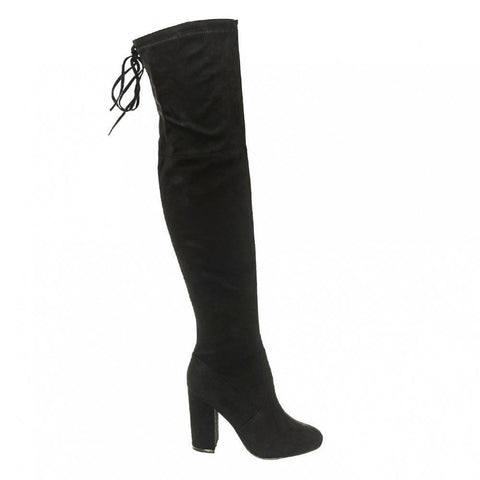 BLACK SUEDETTE