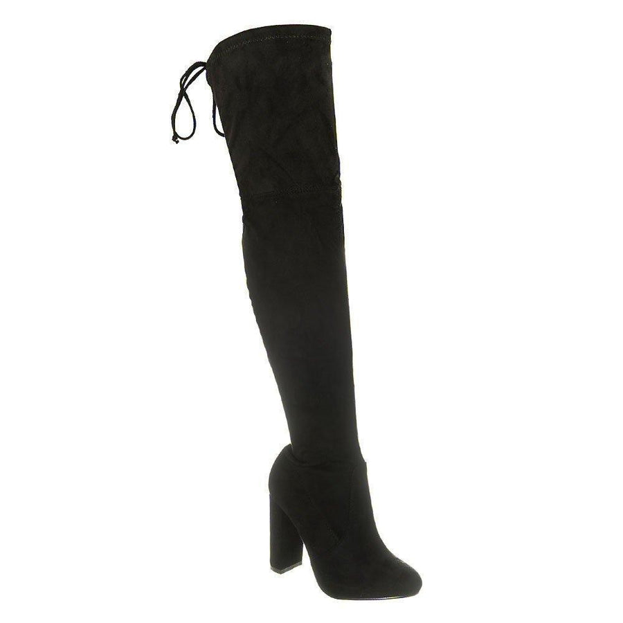 BLACK SUEDETTE