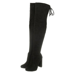 BLACK SUEDETTE