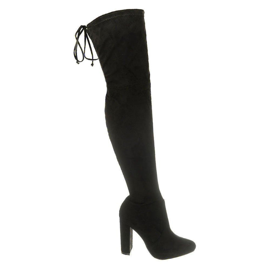 BLACK SUEDETTE