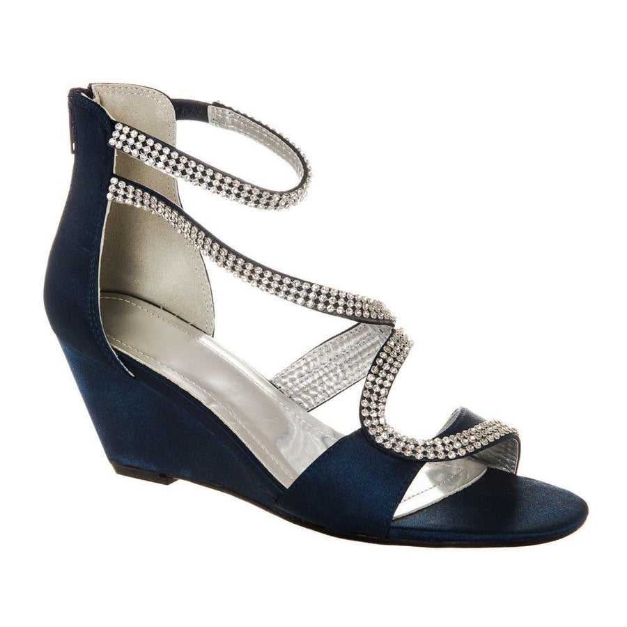 NAVY SATIN