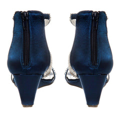 NAVY SATIN