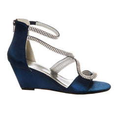 NAVY SATIN