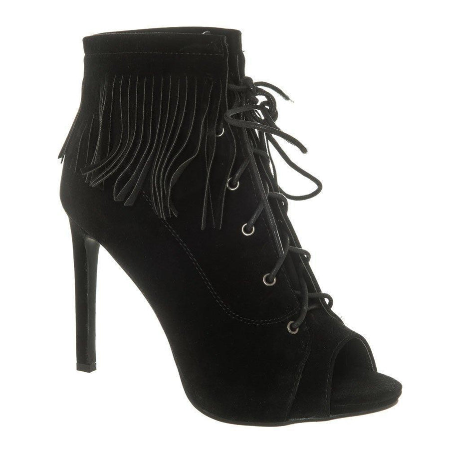 BLACK SUEDETTE