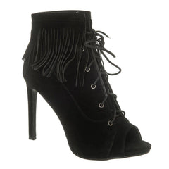 BLACK SUEDETTE