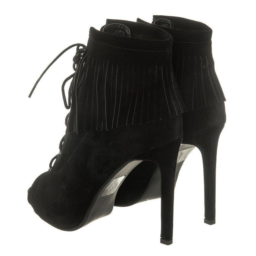 BLACK SUEDETTE