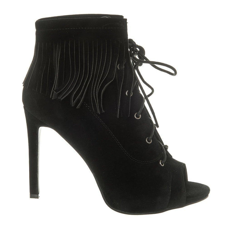 BLACK SUEDETTE