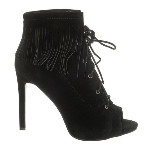 BLACK SUEDETTE
