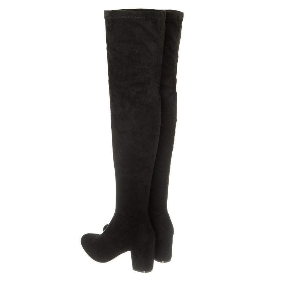 BLACK SUEDETTE