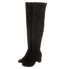 BLACK SUEDETTE