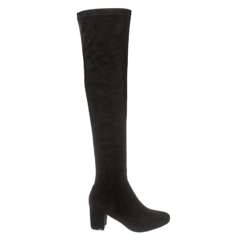 BLACK SUEDETTE
