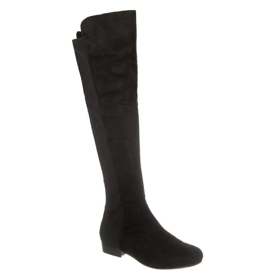 BLACK SUEDETTE