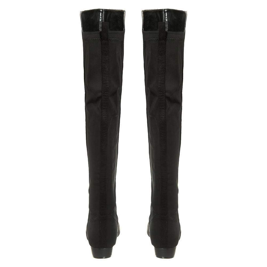 BLACK SUEDETTE